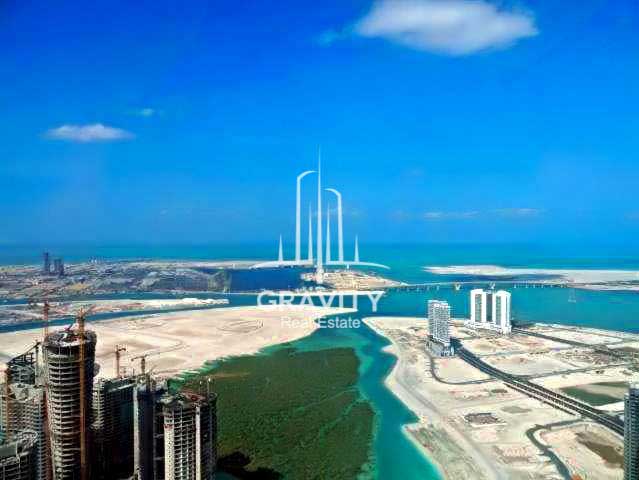 A-view-of-reem-island-from-a-bedroom-in-sun-tower-that-is-for-sale