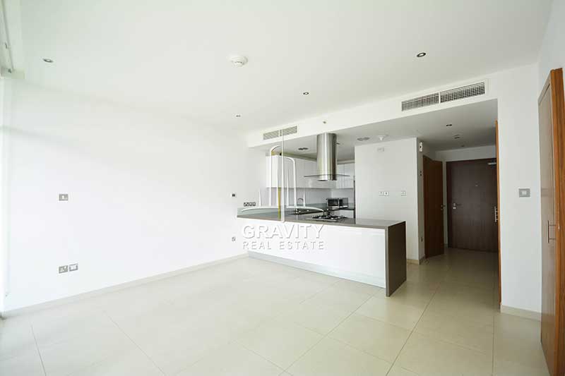 Living-area-adjoining-with-shared-kitchen-in-Al-Raha-beach