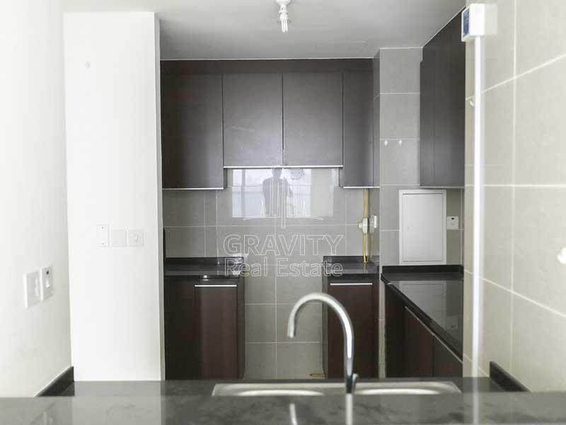 Open-kitchen-having-space-for-stove-for-marina-blue-tower