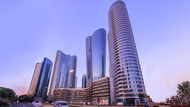 solaris-tower-complex-during-sunset