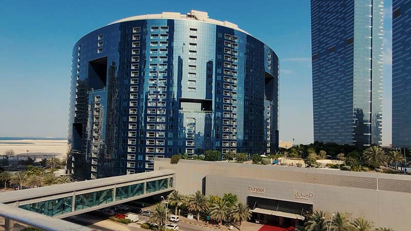 burjeel-arc-tower-and-gate-tower-one-as-seen-from-sun-tower-podium