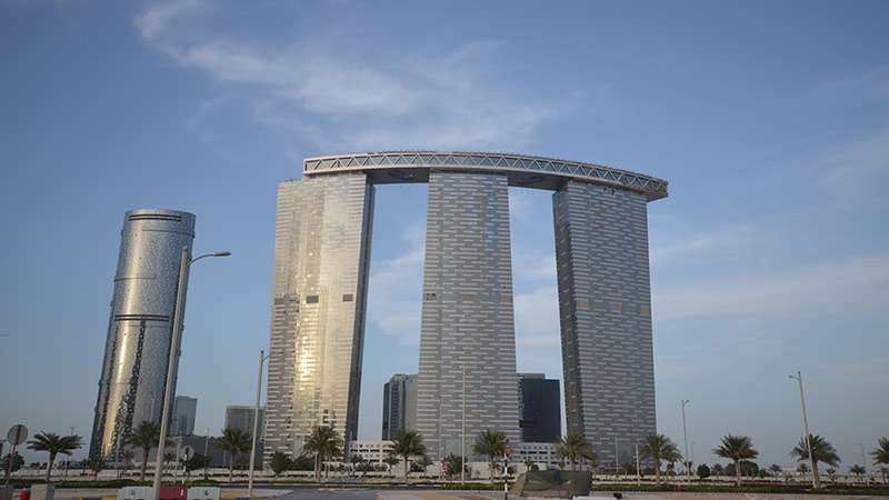 gate-towers-seen-as-seen-during-sunset