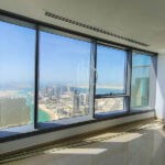 Large-floor-to-ceiling-windows-with-breathtaking-view-of-the-mangroves-and-reem-island-in-sky-tower