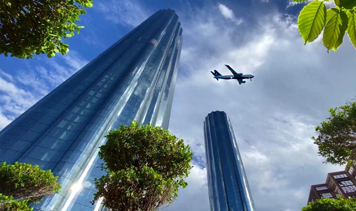 burj-mohammed-bin-rashid-seen-from-among-trees