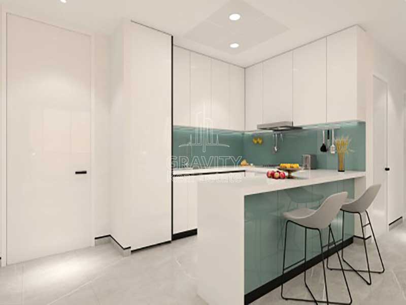 Clean-open-kitchen--in-sea-la-vie-yas-island