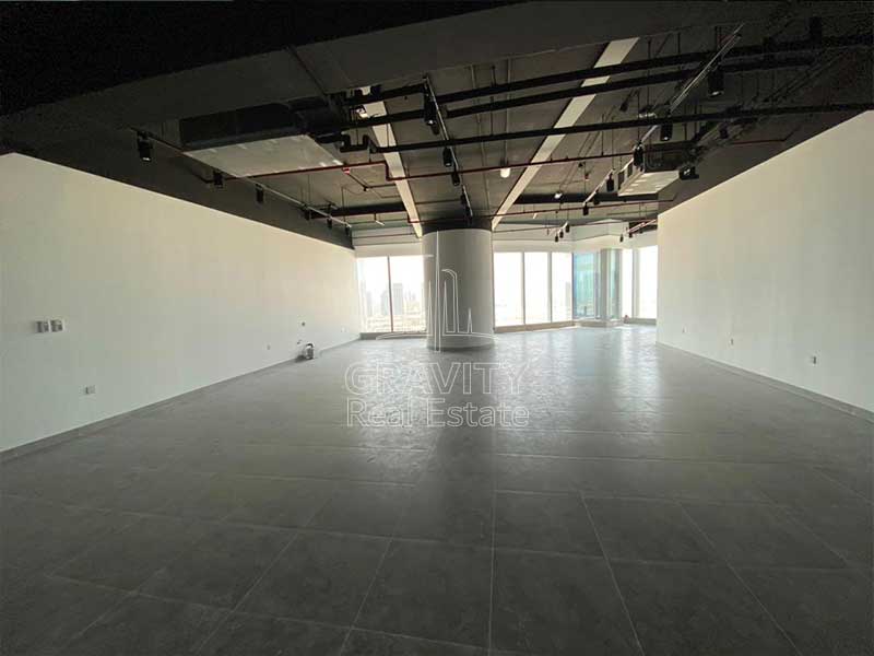 open-area-of-office-in-addax-tower-reem-island