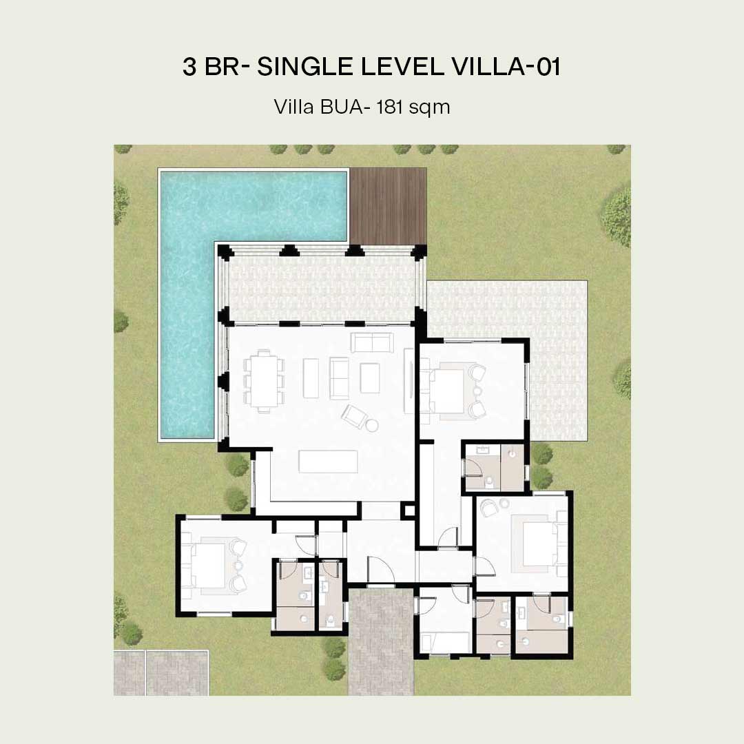 3BR-single-level-villa