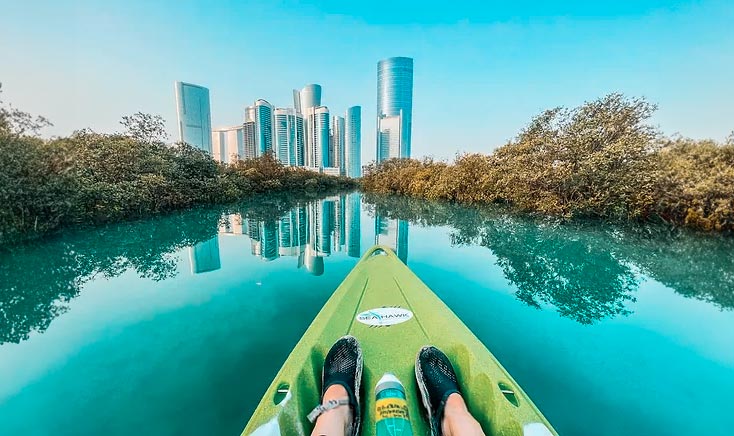 view-of-mangrove-trees-from-canoe-launched-from-reem-central-park