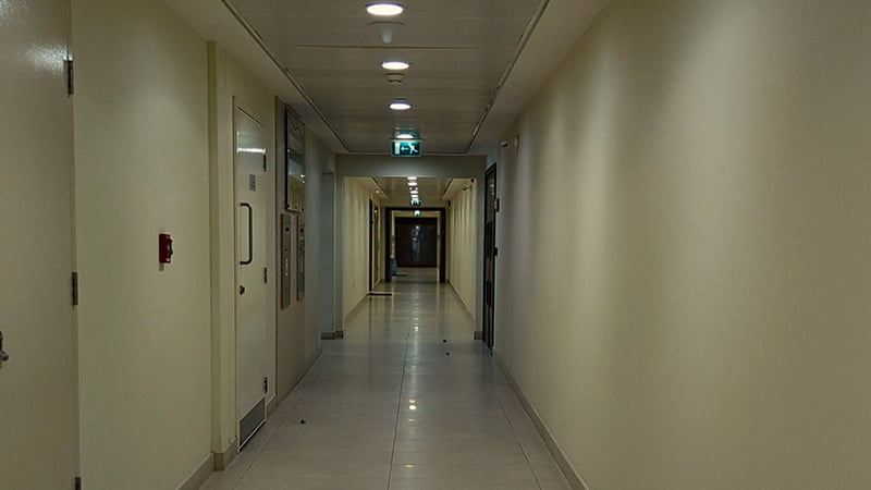 extended hallways in al zeina