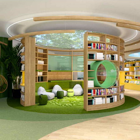 Al Reem International School library