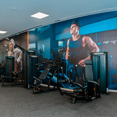 Dedicated gym for residents of Oasis 1