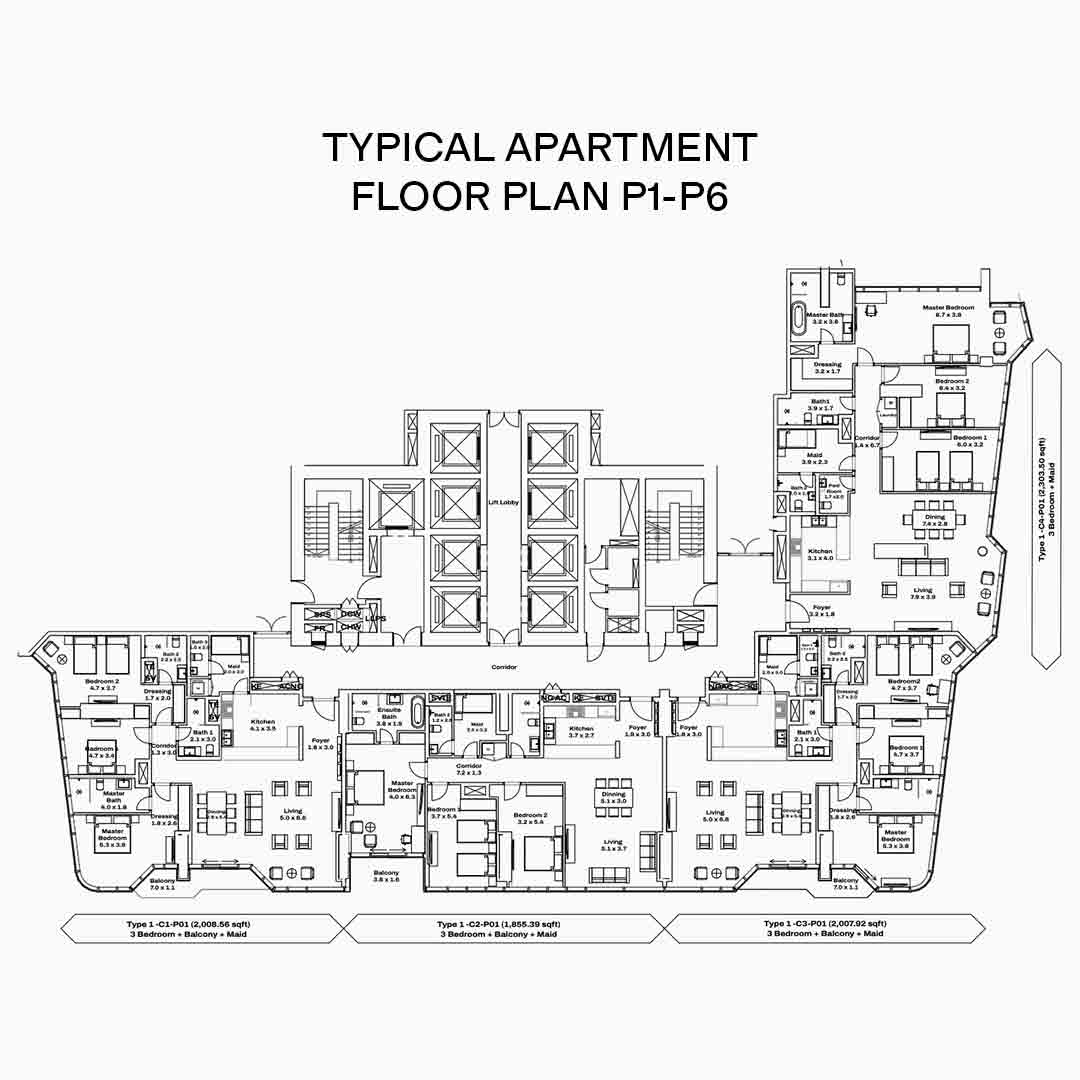 TYPICAL-APARTMENT-FLOOR-PLAN-P1-P6