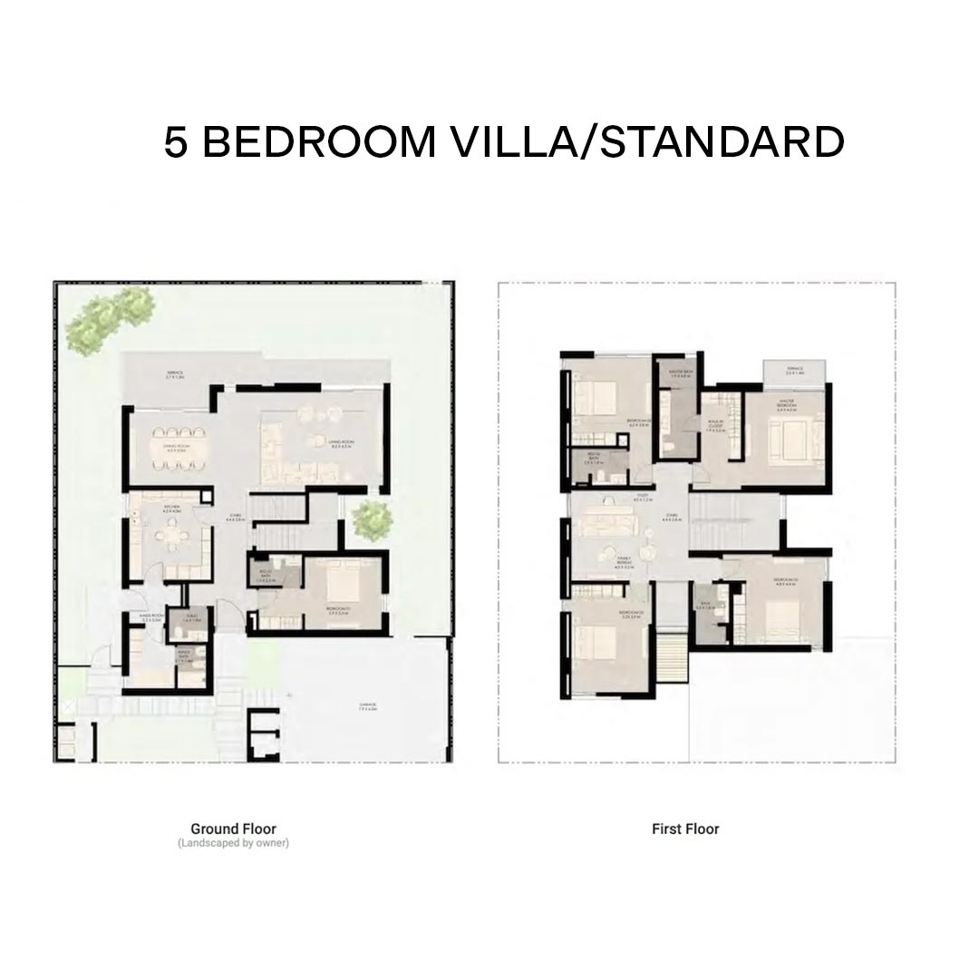 Athlon by Aldar 5 bedroom standard villa