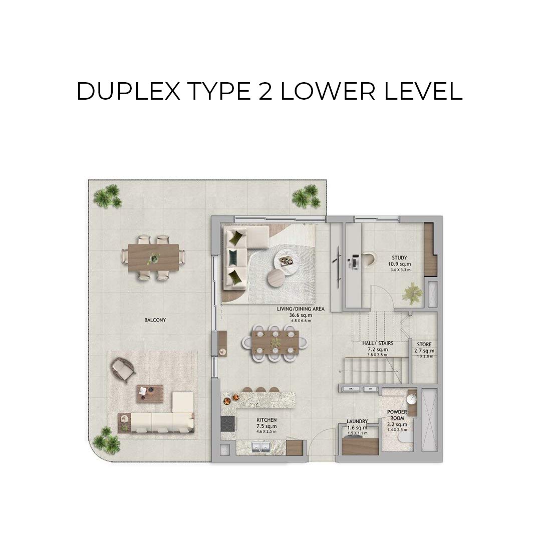 floor plan duplex type 2 lower level verdes by haven